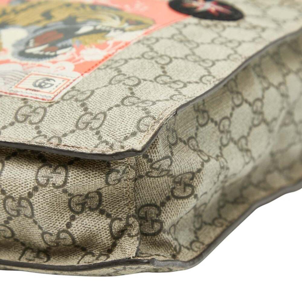 GUCCI Authentic Cream Leather Shoulder Bag - Picture 4 of 14